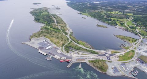 Ferry Aure Hitra Tjeldbergodden Utvikling